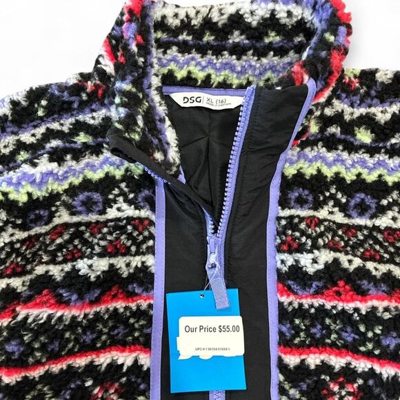 Retro Kids Fleece Jacket - Picture 2 of 3